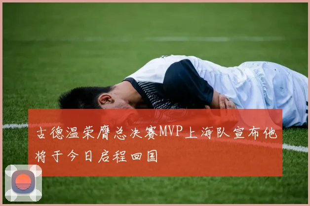 古德温荣膺总决赛MVP上海队宣布他将于今日启程回国